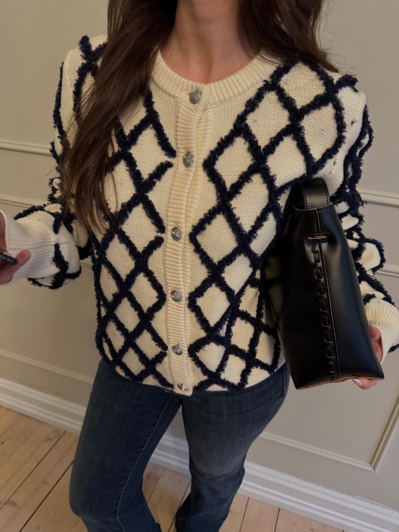 YASZIGLY Knit Cardigan - Birch